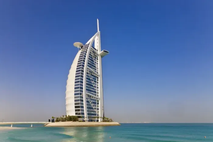 Framed Print : Burj Al Arab Hotel, Dubai, UAE