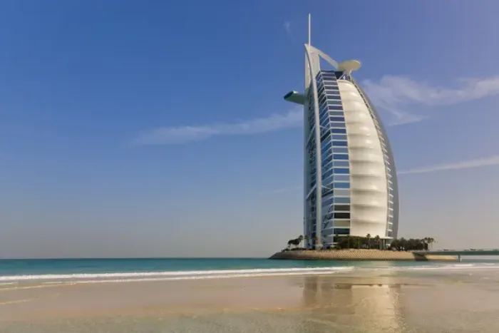 Framed Print : Burj Al Arab Hotel, Dubai, UAE