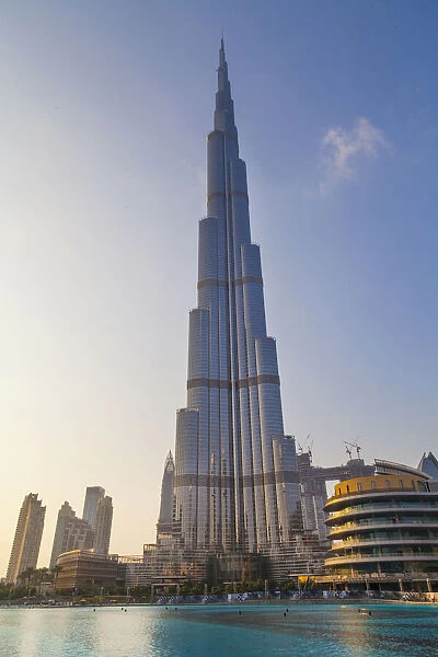 Burj Khalifa known as the Burj Dubai, skyscraper in Dubai, United Arab Emirates