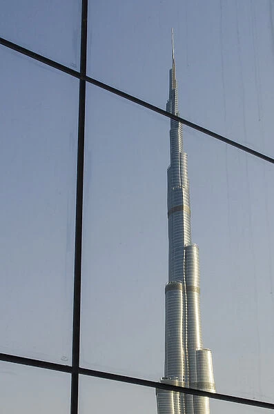 Burj Khalifa the tallest building in the world downtown Dubai, United Arab Emirates (UAE)