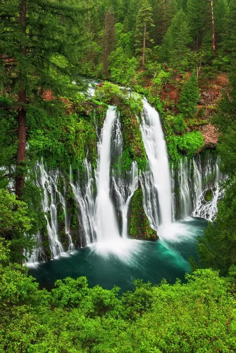 Framed Print : Burney Falls, McArthur-Burney Falls Memorial State Park, California, USA Framed Print : Burney Falls, McArthur-Burney Falls Memorial State Park, California, USA