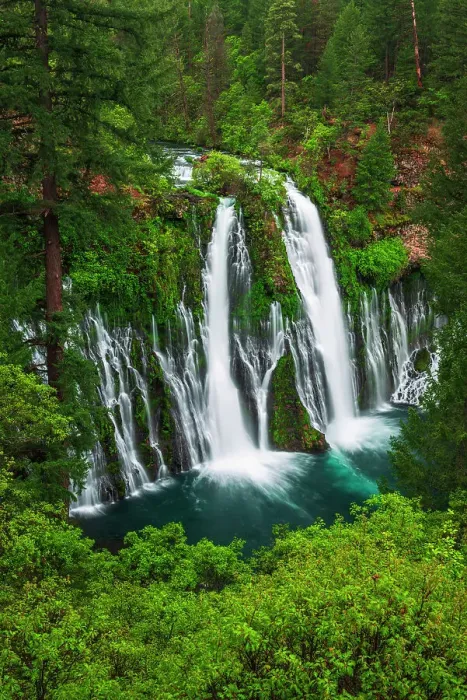 Framed Print : Burney Falls, McArthur-Burney Falls Memorial State Park, California, USA