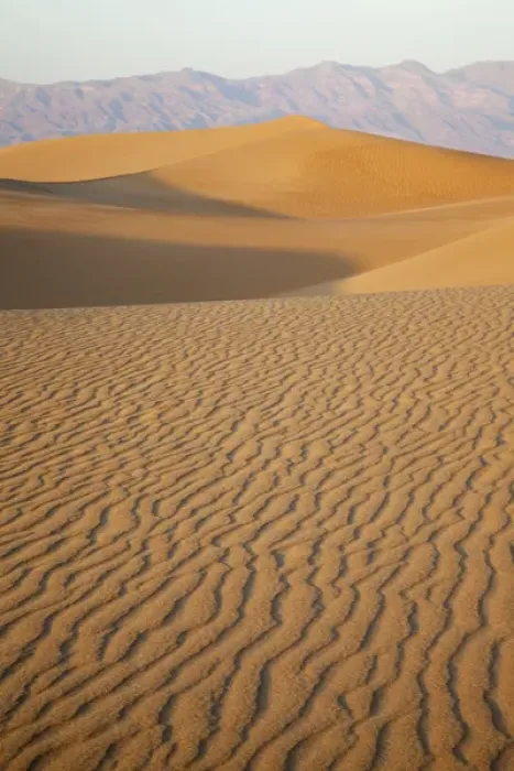 Framed Print : CA, Death Valley NP, Mesquite Flat Sand Dunes