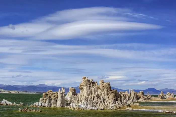 Framed Print : CA, Mono Lake Tufa State Reserve, South Tufa Area