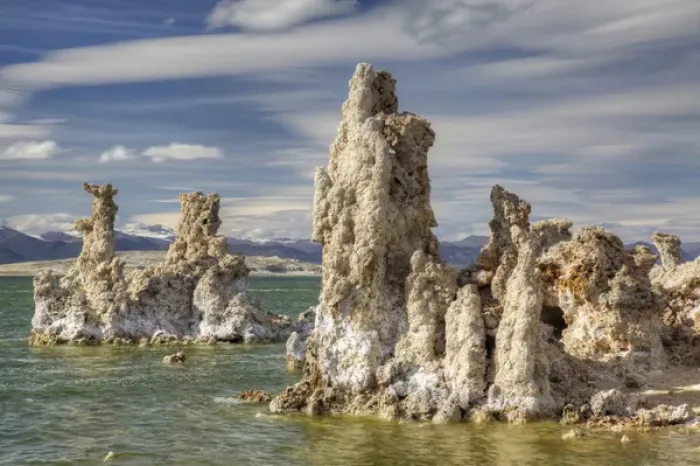 Framed Print : CA, Mono Lake Tufa State Reserve, South Tufa Area