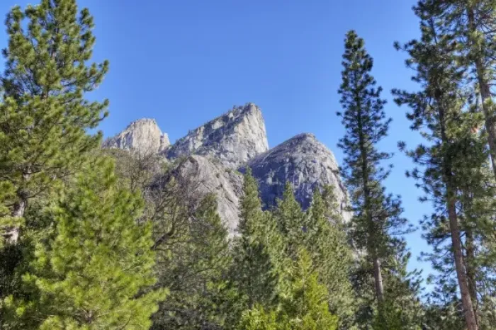 Framed Print : CA, Yosemite NP, Three Brothers Framed Print : CA, Yosemite NP, Three Brothers