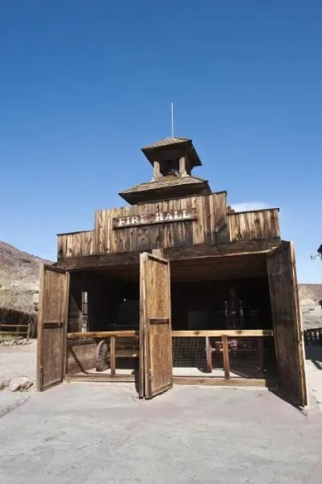 Framed Print : California. Calico Ghost Town near Barstow