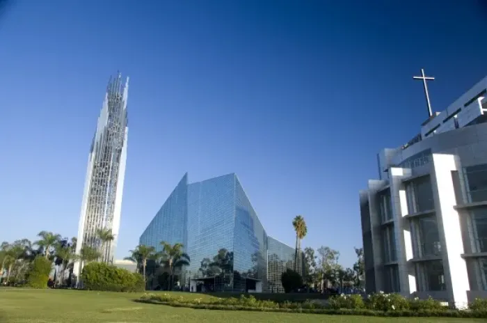 Framed Print : California, Garden Grove. Dr. Robert Schullers Crystal Cathedral Framed Print : California, Garden Grove. Dr. Robert Schullers Crystal Cathedral