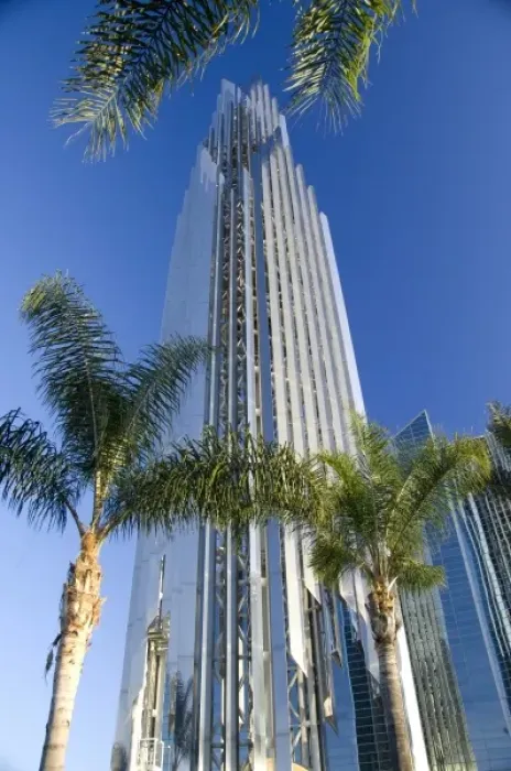 Framed Print : California, Garden Grove. Dr. Robert Schullers Crystal Cathedral