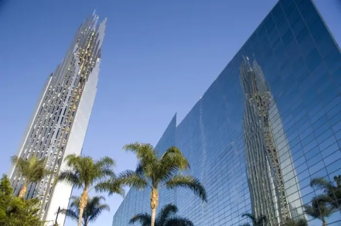 Framed Print : California, Garden Grove. Dr. Robert Schullers Crystal Cathedral Framed Print : California, Garden Grove. Dr. Robert Schullers Crystal Cathedral