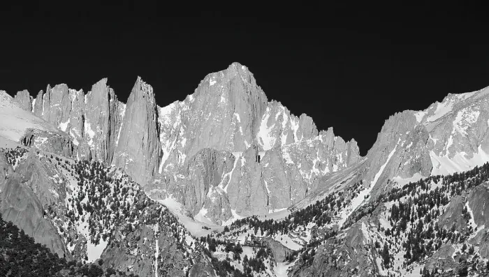 Framed Print : California, Lone Pine, Mount Whitney, Eastern Sierra Nevada Range