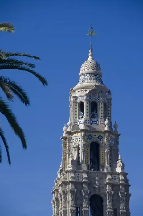 Framed Print : California, San Diego. Balboa Park