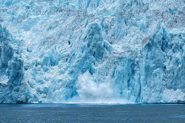 Calving glacier, LeConte Bay, Alaska, USA