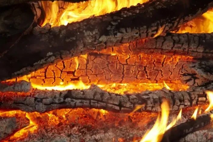 Framed Print : Campfire, Central Otago, South Island, New Zealand