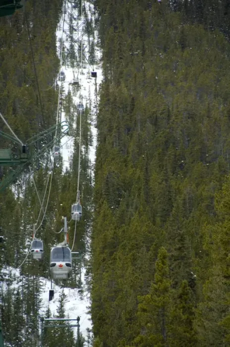 Framed Print : Canada, Alberta, Banff. Banff Gondola to the summit of Sulphur Mountain Framed Print : Canada, Alberta, Banff. Banff Gondola to the summit of Sulphur Mountain