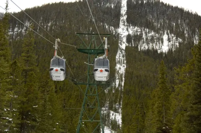 Framed Print : Canada, Alberta, Banff. Banff Gondola to the summit of Sulphur Mountain Framed Print : Canada, Alberta, Banff. Banff Gondola to the summit of Sulphur Mountain