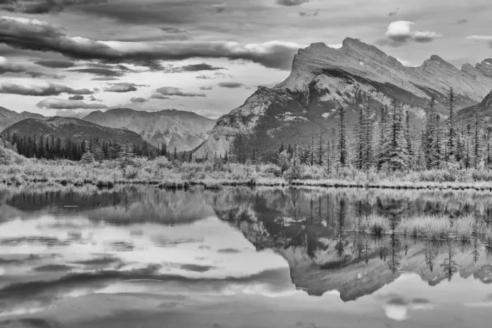 Framed Print : Canada, Alberta, Banff National Park. Mt. Rundle reflected in Vermillion Lakes Framed Print : Canada, Alberta, Banff National Park. Mt. Rundle reflected in Vermillion Lakes
