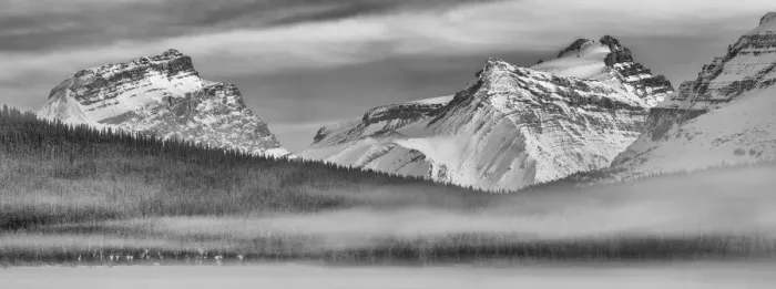 Framed Print : Canada, Alberta, Banff National Park, Panoramic view of Mount Andromache, Mount Hector Framed Print : Canada, Alberta, Banff National Park, Panoramic view of Mount Andromache, Mount Hector