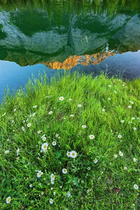 Framed Print : Canada, Alberta, Banff National Park. Peak of Cascade Mountain reflected in Cascade Pond Framed Print : Canada, Alberta, Banff National Park. Peak of Cascade Mountain reflected in Cascade Pond