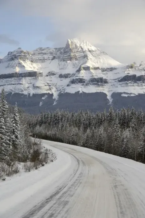 Framed Print : 02. Canada, Alberta, Icefields Parkway. Jasper National Park in winter Framed Print : 02. Canada, Alberta, Icefields Parkway. Jasper National Park in winter