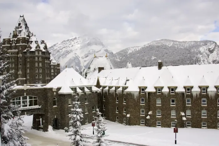 Framed Print : Canada, Banff, Banff Springs Hotel