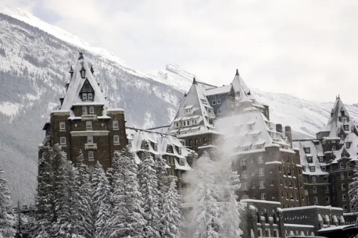 Framed Print : Canada, Banff, Banff Springs Hotel