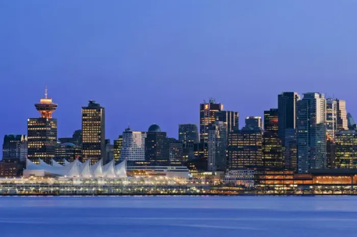 Framed Print : Canada, BC, Vancouver Skyline Framed Print : Canada, BC, Vancouver Skyline