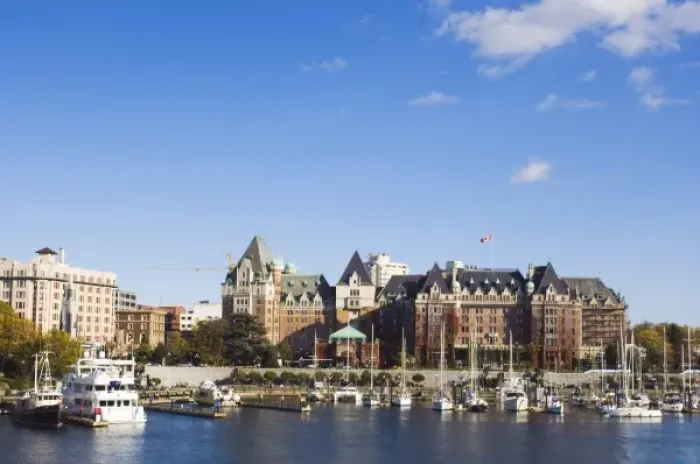 Framed Print : Canada, BC, Victoria, Inner Harbour
