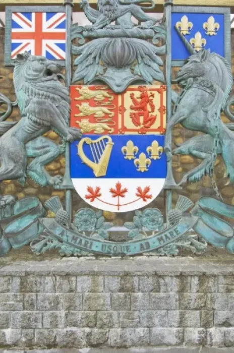 Framed Print : Canada, BC, Victoria, Legislature Buildings, Government Seal of Canada Framed Print : Canada, BC, Victoria, Legislature Buildings, Government Seal of Canada