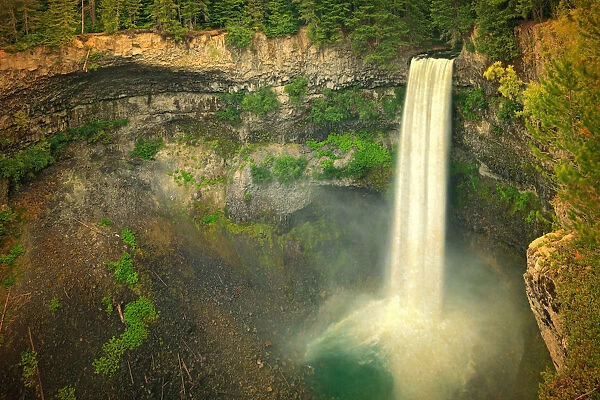 Canada, British Columbia. Brandywine Falls landscape