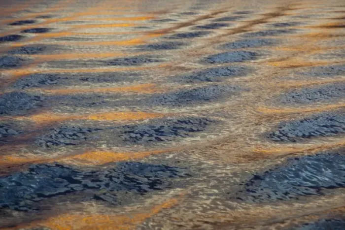 Framed Print : Canada, British Columbia, Broughton Islands. Sunset on water wave patterns. Credit as Framed Print : Canada, British Columbia, Broughton Islands. Sunset on water wave patterns. Credit as