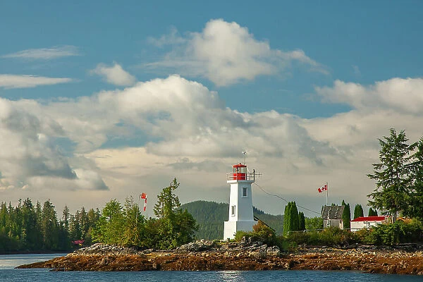 Canada, British Columbia, Inside Passage. Dryad Point Lighthouse