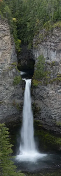 Framed Print : Canada, British Columbia. Panoramic image, Spahats Falls, Wells-Gray Provincial Park Framed Print : Canada, British Columbia. Panoramic image, Spahats Falls, Wells-Gray Provincial Park