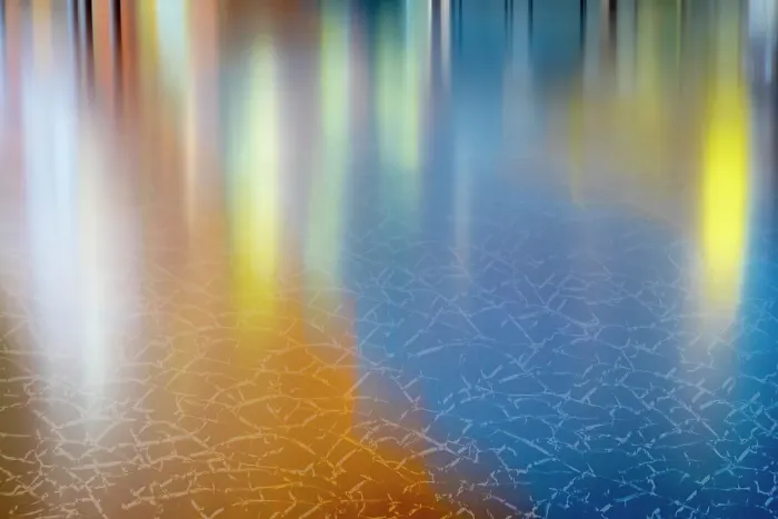 Framed Print : Canada, British Columbia, Whistler. Abstract blur of sunlight on floor. ©Don Paulson  /  Jaynes Gallery  /  DanitaDelimont.com