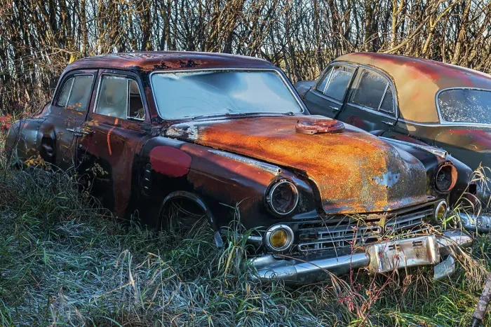 Framed Print : Canada, Manitoba, St. Lupicin. Rusted vintage cars. (Editorial Use Only) Framed Print : Canada, Manitoba, St. Lupicin. Rusted vintage cars. (Editorial Use Only)
