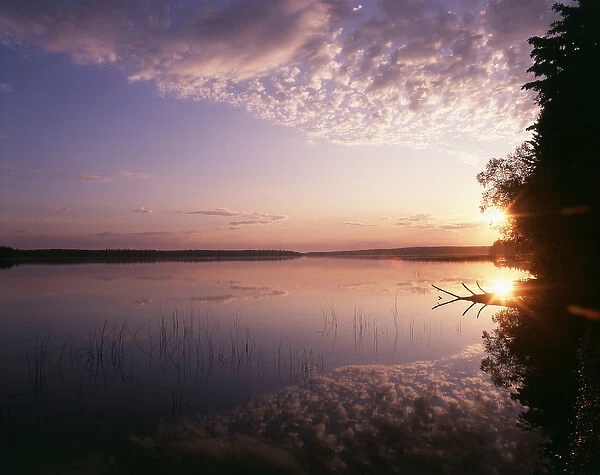 Canada, Manitoba, View of Duck Mountain Provincial Park