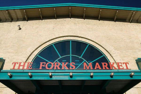 CANADA-Manitoba-Winnipeg: The Forks Market