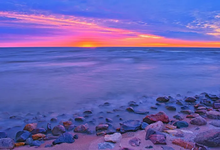 Framed Print : Canada, Manitoba, Winnipeg. Sunrise on Lake Winnipeg Framed Print : Canada, Manitoba, Winnipeg. Sunrise on Lake Winnipeg