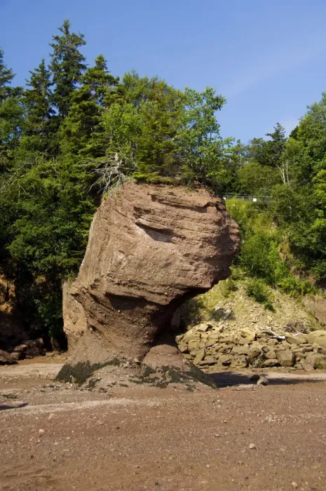 Framed Print : Canada, New Brunswick, Hopewell Cape, Bay of Fundy. Hopewell Rocks at low tide (aka Framed Print : Canada, New Brunswick, Hopewell Cape, Bay of Fundy. Hopewell Rocks at low tide (aka