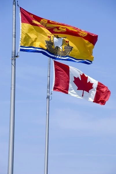 Canada, New Brunswick. New Brunswick flag