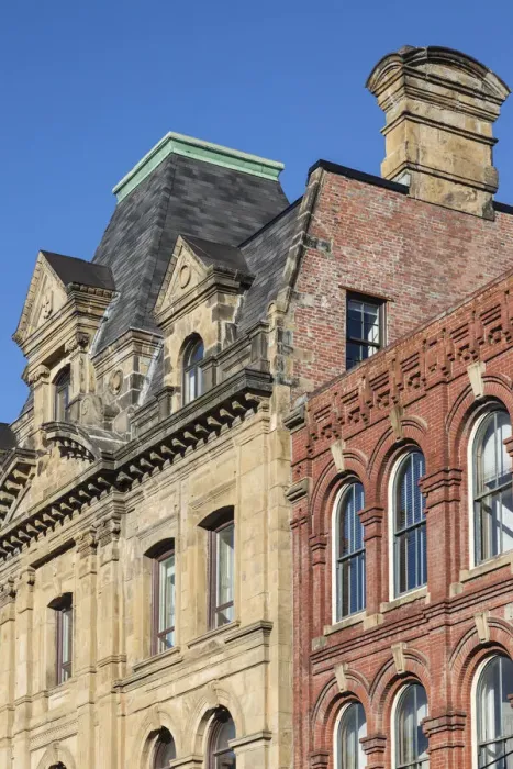 Framed Print : Canada, New Brunswick, Saint John. Historic buildings along Prince William Street Framed Print : Canada, New Brunswick, Saint John. Historic buildings along Prince William Street