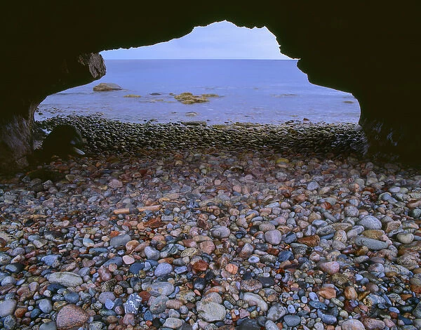 Canada, Newfoundland, The Arches Provincial Park, The Gulf of Saint Lawrence has
