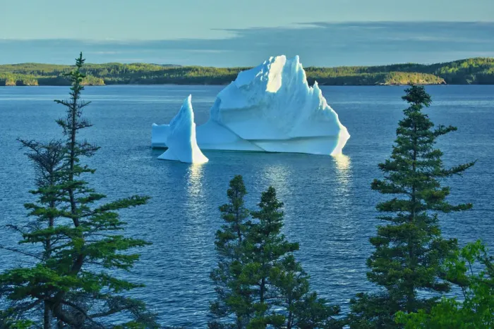 Framed Print : Canada, Newfoundland, Eastport. Iceberg in Bonavista Bay Framed Print : Canada, Newfoundland, Eastport. Iceberg in Bonavista Bay
