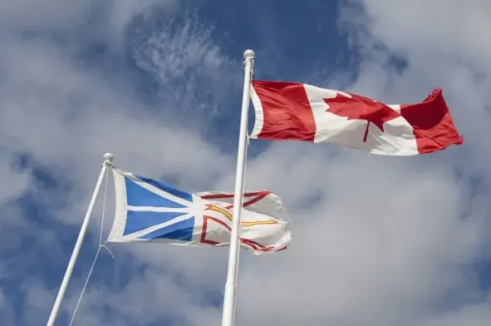Framed Print : Canada, Newfoundland and Labrador, Newfundland, St. Anthony. Local flags Framed Print : Canada, Newfoundland and Labrador, Newfundland, St. Anthony. Local flags