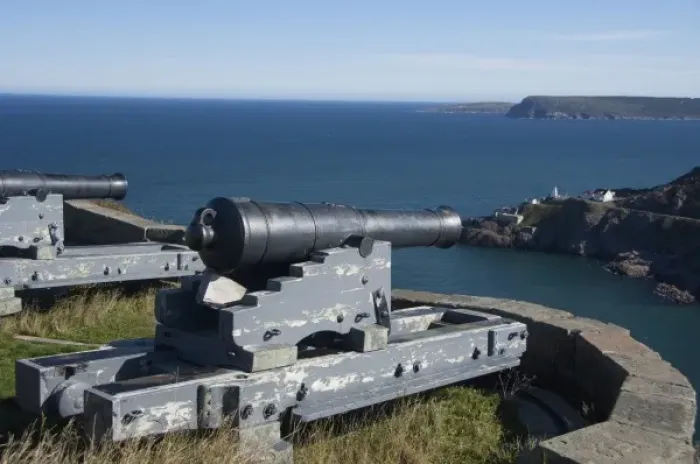Framed Print : Canada, Newfoundland and Labrador, St. John s. Signal Hill and Cabot Tower Historic Site