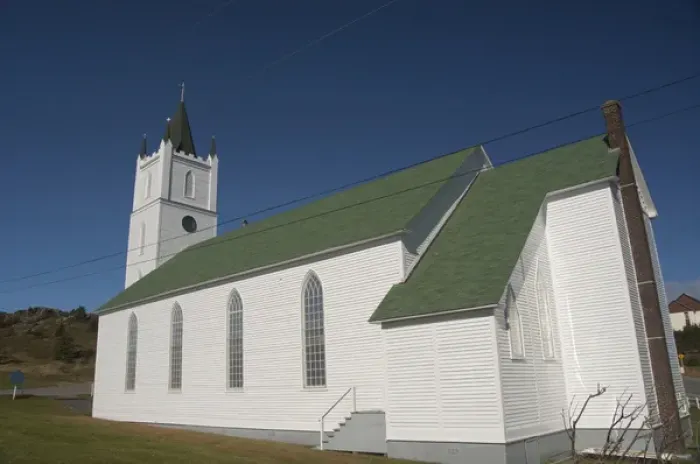 Framed Print : Canada, Newfoundland and Labrador, Twillingate. Historic St. Peters Anglican Church, c Framed Print : Canada, Newfoundland and Labrador, Twillingate. Historic St. Peters Anglican Church, c