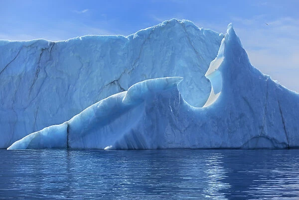 Canada, Newfoundland, St. Anthony. Iceberg in Atlantic Ocean
