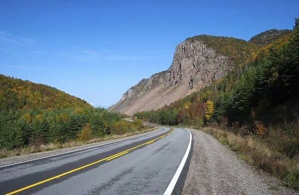 Canada, Nova Scotia, Cape Breton Highlands National Park, Cabot Trail Roadway