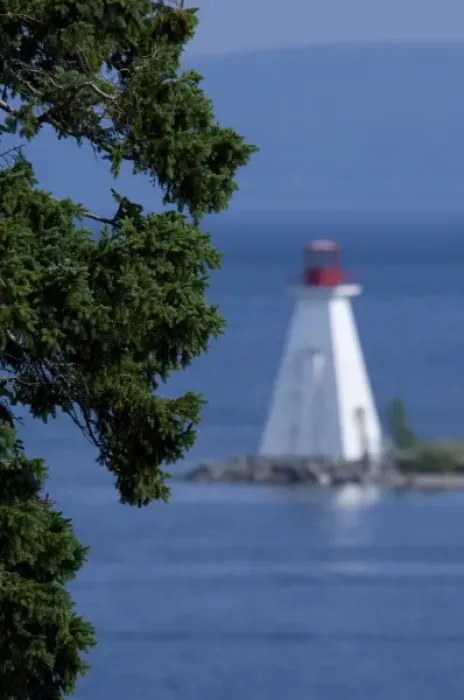 Framed Print : Canada, Nova Scotia, Cape Breton Island, Baddeck. Baddeck lighthouse Framed Print : Canada, Nova Scotia, Cape Breton Island, Baddeck. Baddeck lighthouse