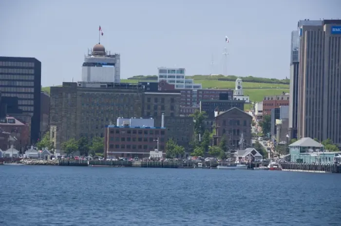 Framed Print : Canada, Nova Scotia, Halifax. City views of Halifax from the water Framed Print : Canada, Nova Scotia, Halifax. City views of Halifax from the water